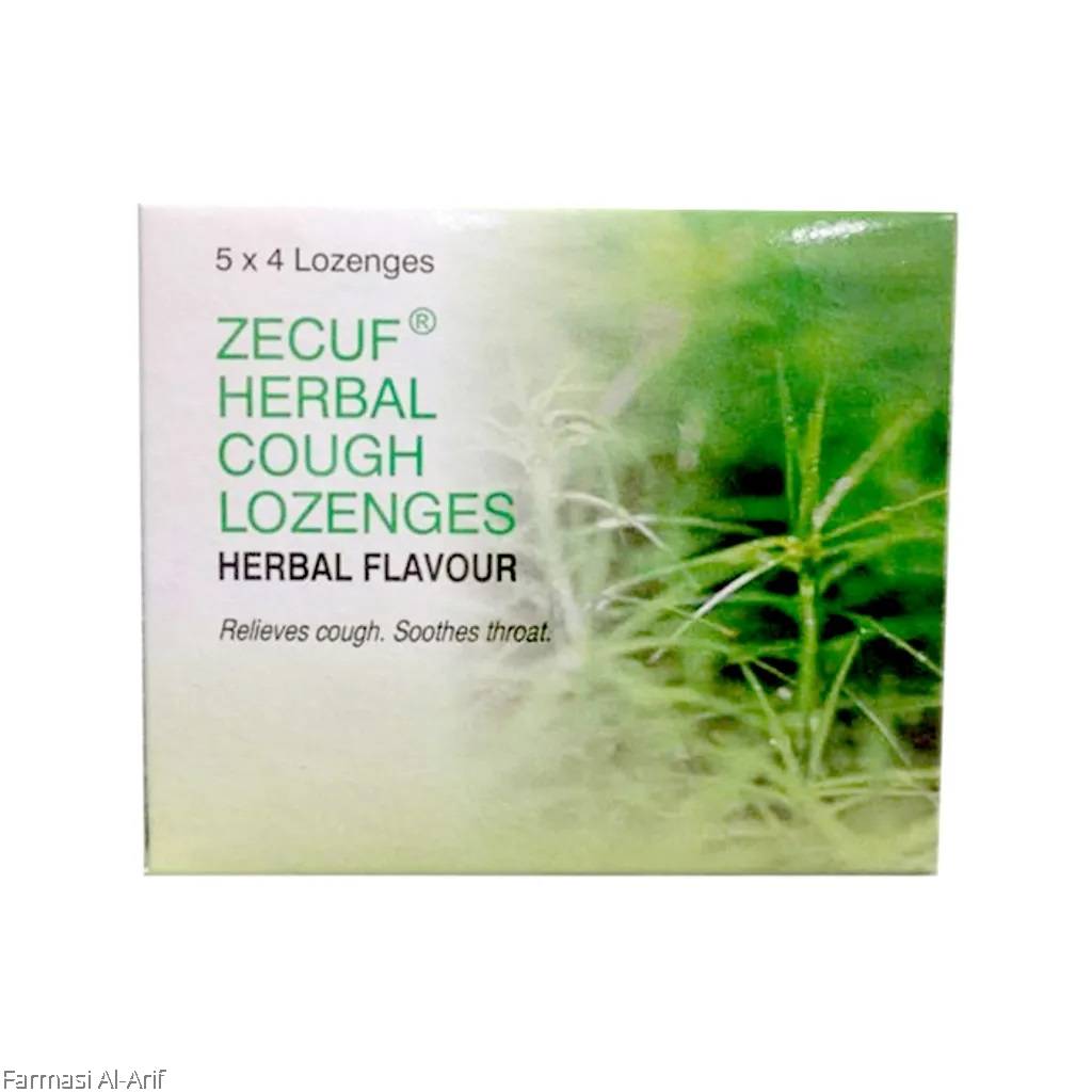 Zecuf Herbal Cough Lozenges (5x4's)